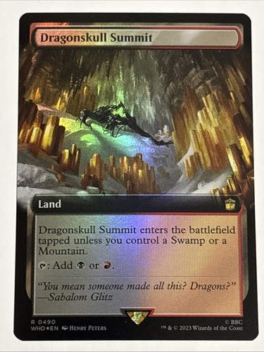 Mtg doctor who dragonskull - mtg,