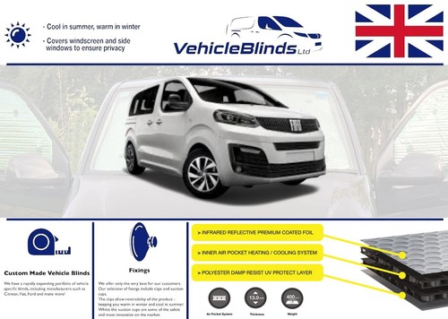 Tende stealth per fiat ulysse - stealth,