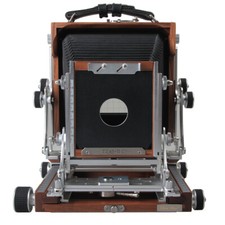 Shen Hao TZ45-II C Field pieghevole 4X5” fotocamera grande formato legno noce nero