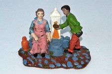 VECCHIA COPPIA DI PASTORI ALLA