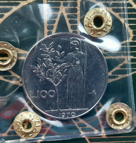 100 lire 1970 minerva - ,