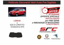 PELLICOLE OSCURANTI VETRI AUTO LANCIA YPSILON 3p 96 03 lunotto 20% SRC OFFERTA