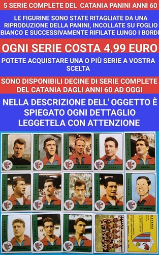 Serie complete del catania - 5,