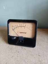Magnecord 4"x3" vu meter audio vintage