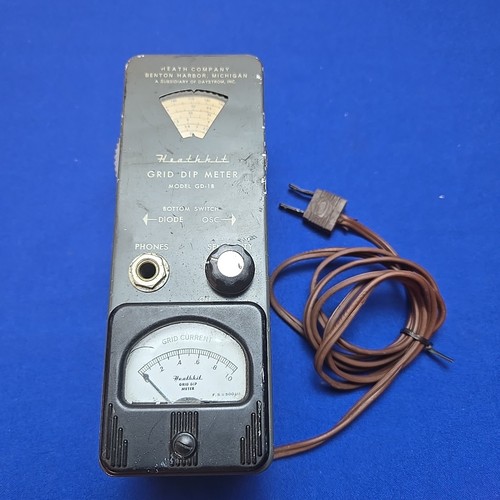 Heathkit grid dip meter model - dip,