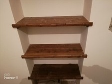 MENSOLA IN LEGNO SU MISURA