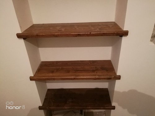 Mensola legno misura - in,
