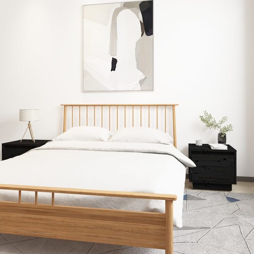 Comodino in legno - 1/2x,