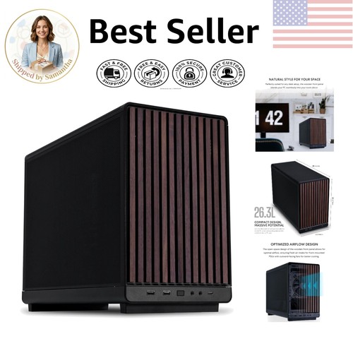 Black mini tower - mini-tower, case