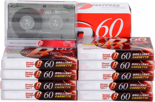 Nastri audiocassette vuoti