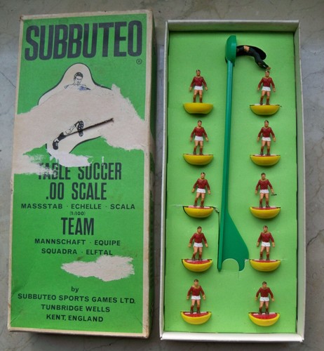 Subbuteo team ref - subbuteo, as
