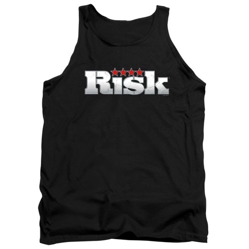 Canotta risk game logo nero - game,