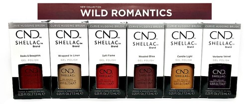 Cnd shellac gel - shellac, wild