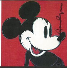 ANDY WARHOL - Biglietto invito! TOPOLINO!!!