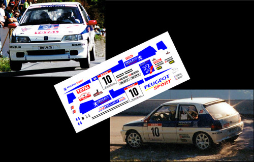 Decals peugeot 106 - 1/43],