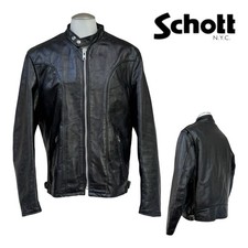 Giacca pelle uomo 42 SCHOTT