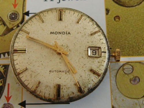Orologio vintage mondia - orologio,