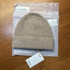 Berretto a costine in cashmere