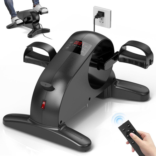 Compact under desk elliptical - desk,
