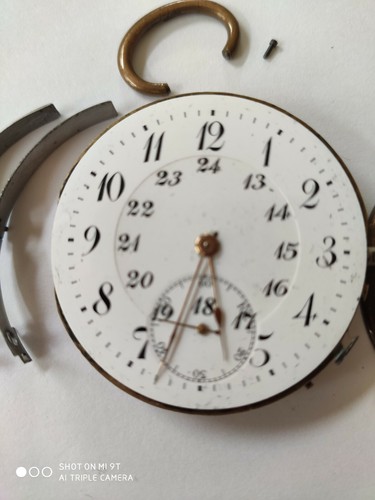 Orologio tasca dorato - da,