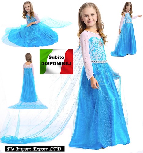 Frozen vestito carnevale - -,