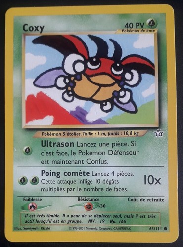 Carte pokémon coxy 111 - 63/111,
