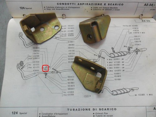 Staffa sostegno marmitta - sostegno,