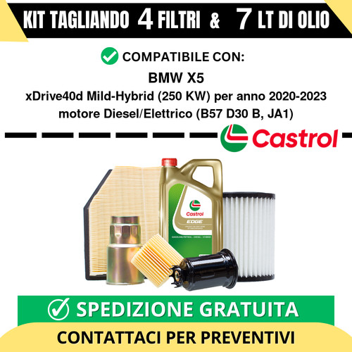 Tagliando per bmw xdrive40d - tagliando,