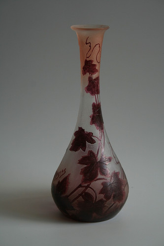 Antico vaso vetro acidato - vaso, in
