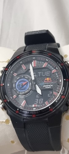 Casio edifice red - red, bull