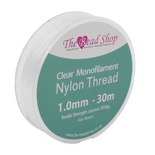 Filo di nylon trasparente da 1 mm filo invisibile per decorazione cucito perline