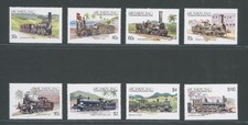 Grenada 1984 - Yvert n. 1197-1204 - Vecchie locomotive - Treni - 8 valori - MNH**