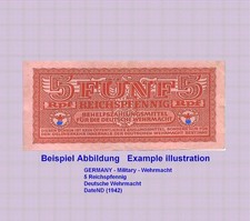 WEHRMACHT 5 Reichspfennig 1942