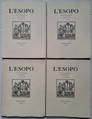 Esopo rivista trimestrale di - l'esopo,