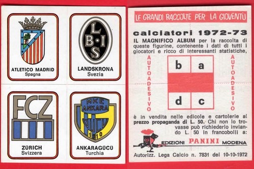 Figurina calciatori panini - calciatori,