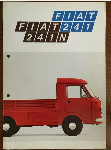 Brochure depliant fiat 241 - depliant,
