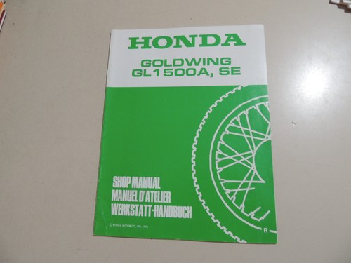 Honda goldwing gl1500 - a, se