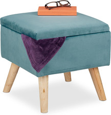 Sgabello Poggiapiedi, Velluto
