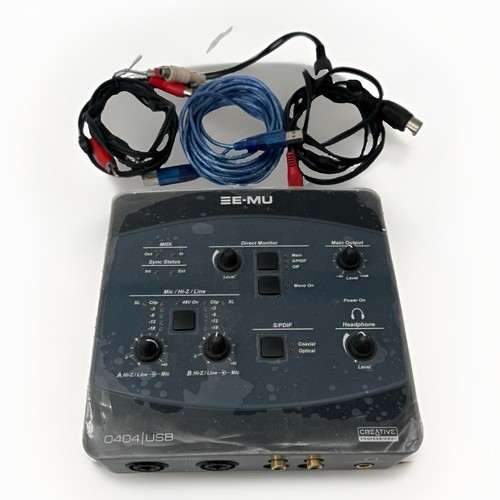 0404 usb interfaccia - e-mu,