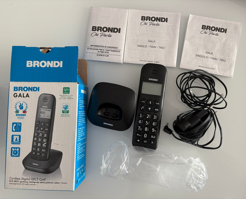 Telefono cordless brondi - telefono,