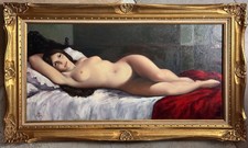 Quadro Antico Erotica Giovane