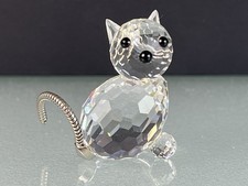 Statua Swarovski 010011 gatto