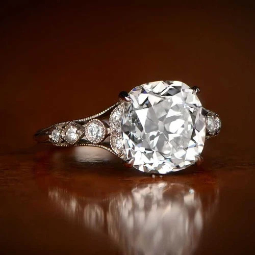 Anello art deco taglio - 2,