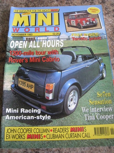 Mini world nov 1993 - nov, rover