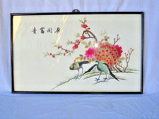 Antico Quadro Originale Ricamo