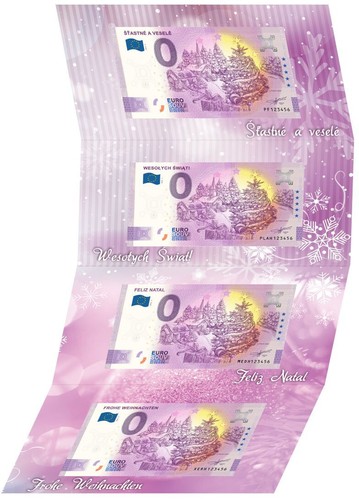 Banconota zero euro folder - euro,