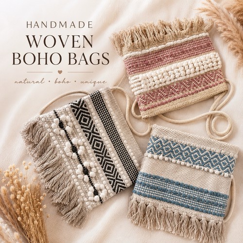 Borsa tracolla boho - tracolla,