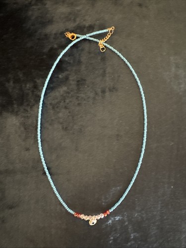 Collana malocchio con - , perline