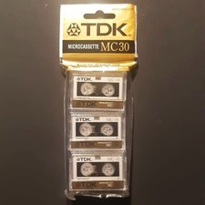 Microcassette TDK MC 30 - 3