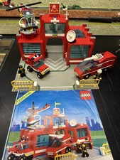 Lego 6389 caserma dei pompieri vintage anni 80